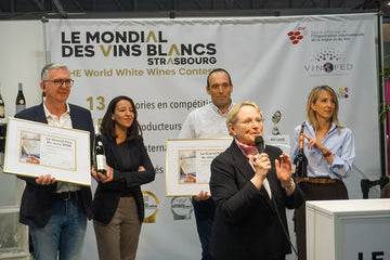 Alsace Grand Prix du Jury winners receiving their awards at the Strasbourg 2026 wine competitions