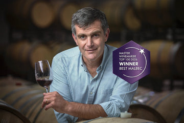 Pablo Cúneo in the Luigi Bosca cellar in Mendoza, recently named among the World’s Top 100 Winemakers.
