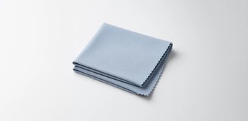 Use a microfiber polishing cloth to remove streaks and water marks, ensuring crystal-clear glassware before serving wine.