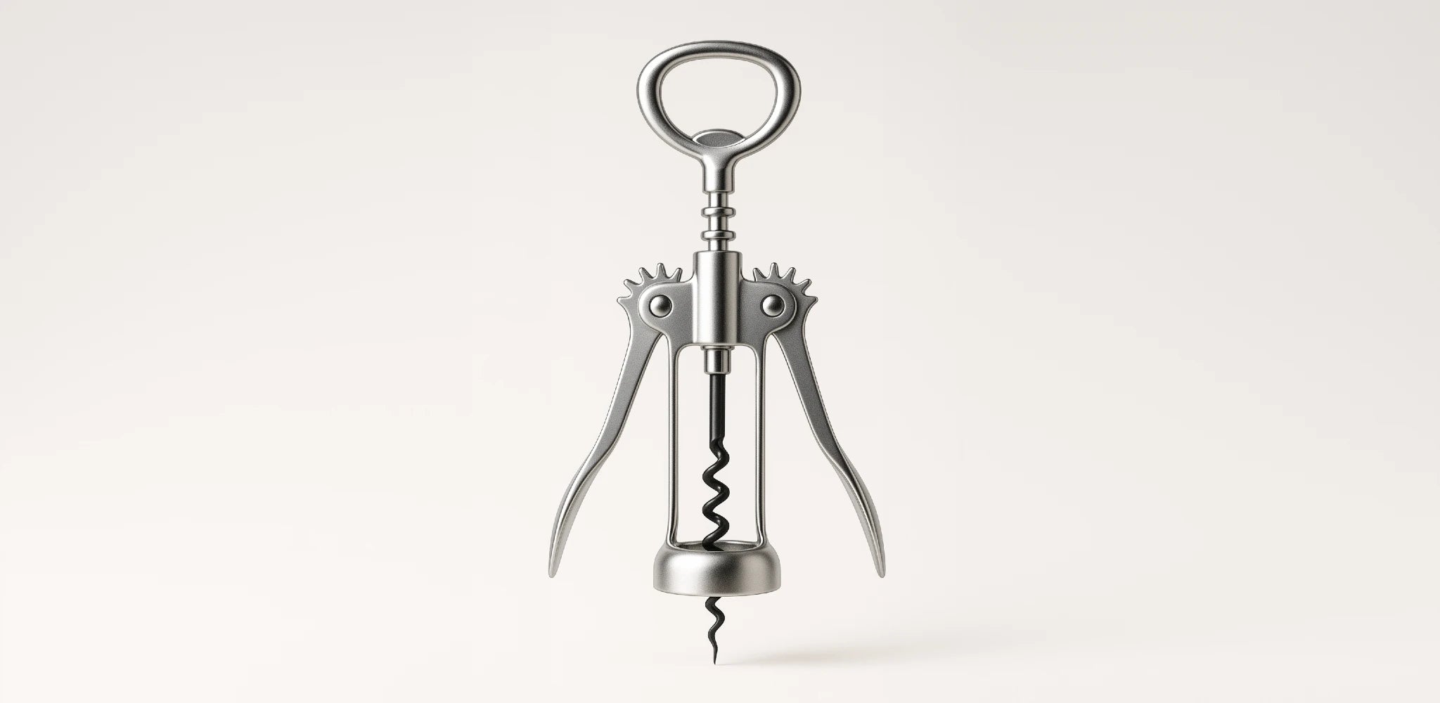 Easy to use for young bottles, the wing corkscrew offers good stability and helps beginners open wine confidently.
