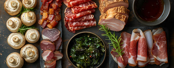 Savory and umami aromas add depth and complexity to mature wines. Notes of cured meat, smoked ham, bacon fat, soy sauce, and broth create warmth and richness. They evoke slow aging, concentration, and the comforting savor of well-evolved structure.